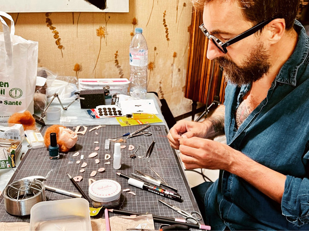 Cyril Caine’s Workbench & Replacement Mouths