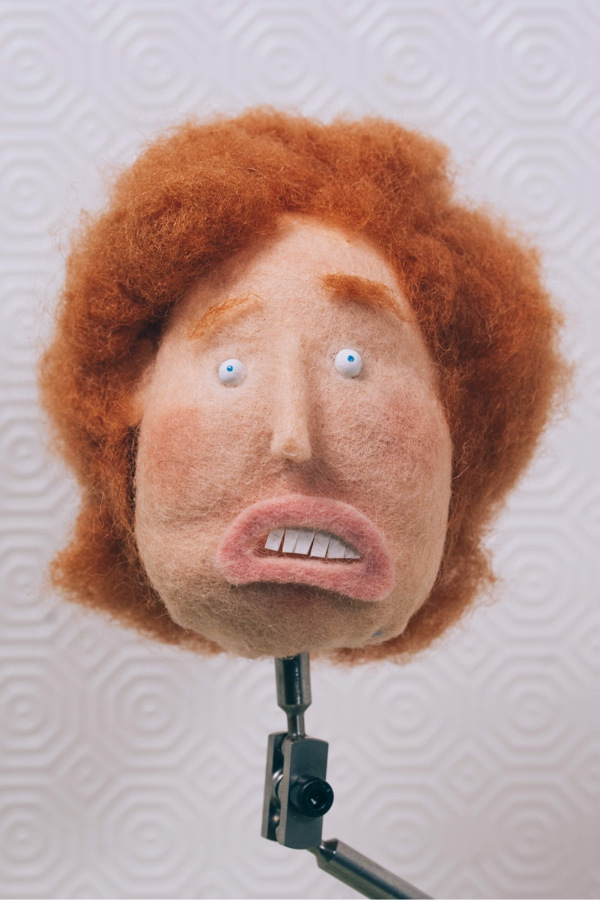 Head Mounted on a Ball-Joint Rig